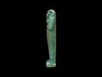 Oud-Egyptisch Faience Shabti voor Horudja