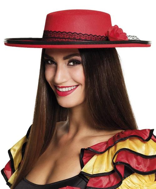 Spaanse Hoed Señorita, Kleding | Dames, Carnavalskleding en Feestkleding, Nieuw, Ophalen of Verzenden