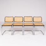 Gavina - Marcel Breuer - Stoel (4) - Cesca - Staal, Wiener, Antiek en Kunst