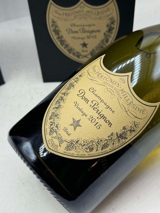 2015 Dom Pérignon - Champagne Brut - 1 Fles (0,75 liter), Verzamelen, Wijnen