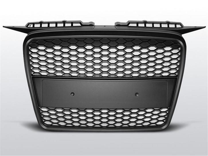 Grille | RS type | Audi A3 8P 2005-2008 | ABS Kunststof | zw, Auto-onderdelen, Carrosserie en Plaatwerk, Nieuw, Audi, Verzenden