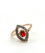 Zonder minimumprijs - Ring - 9 kt. Roségoud, Zilver -, Nieuw