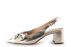 Notre-V slingbacks in maat 39 Goud | 15% korting, Kleding | Dames, Schoenen, Notre-V, Overige kleuren, Verzenden, Zo goed als nieuw