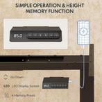 FLEXISPOT E5B Zit Sta Bureau Verstelbaar Bureau Elektrisch B, Verzenden, Zo goed als nieuw