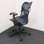 Herman Miller Mirra type 1, Zwart/blauw | ACTIEPRIJS, Gebruikt, Blauw, Ophalen of Verzenden, Bureaustoel