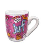 Mok Juf Super 12cm, Verzenden, Nieuw