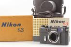 Nikon S3 Olympic Black with original box! Meetzoeker camera, Nieuw