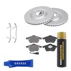 Voordeelset Remschijven + Remblokken VW VOLKSWAGEN GOLF 2.8, Verzenden, Nieuw