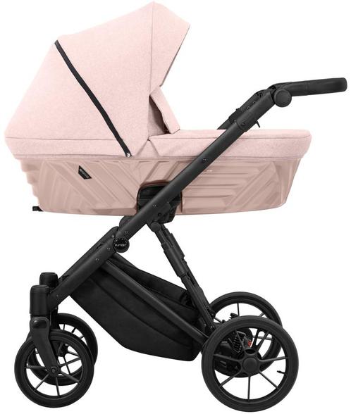 Kunert Ivento Black Smoky Pink 2-in-1 Kinderwagen, Kinderen en Baby's, Kinderwagens en Combinaties, Nieuw, Verzenden