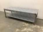 Delta Horeca werktafel - 2000x700x650mm, Ophalen of Verzenden, Nieuw zonder verpakking, RVS Meubilair