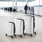 Kofferset Brice 3-delig, TSA-slot - wit, Verzenden, Nieuw