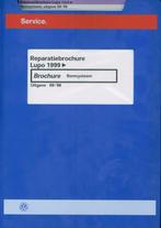 1999 Volkswagen Lupo Reparatiebrochure, Verzenden