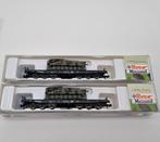 Roco N - 932 - Model treinwagon (2) - Minitanks DB, Nieuw