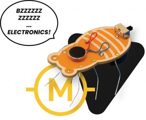 CircuitMess Mr. Bee Wacky Robots soldeeroefening, Kinderen en Baby's, Speelgoed | Educatief en Creatief, Knutselen, Elektronica