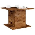 vidaXL Salontafel 55,5x55,5x40 cm bewerkt hout oud, Verzenden, Nieuw, Overige houtsoorten, 50 tot 100 cm