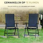 2dekans | ODADDY® Tuinstoelen set van 2 - Tuinstoel, Tuin en Terras, Tuinsets en Loungesets, Ophalen of Verzenden, Zo goed als nieuw