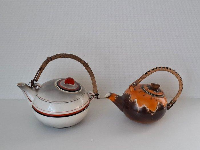 Theepot (2) - Keramiek - Art Deco theepotjes, Antiek en Kunst, Kunst | Designobjecten