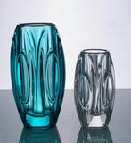 Rosice - Rudolf Schrötter - Vaas (2) - Twee Bullet lens, Antiek en Kunst