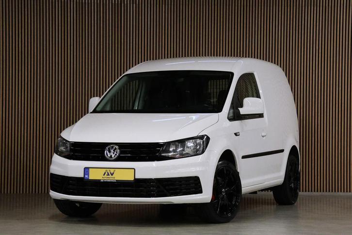 Volkswagen Caddy 2.0 TDI DSG | Marge | BTW / BPM Vrij | Stan, Auto's, Bestelauto's, Onderhoudsboekje, Lease, Zwart, Automaat, Wit
