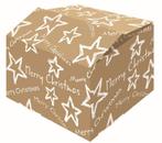 Pakketdoos Kerst Stars White FSC - per 15 stuks, Diversen, Kerst, Nieuw, Ophalen of Verzenden