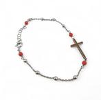 Koraal - Zilver - Armband - Italiaanse ambacht, Antiek en Kunst