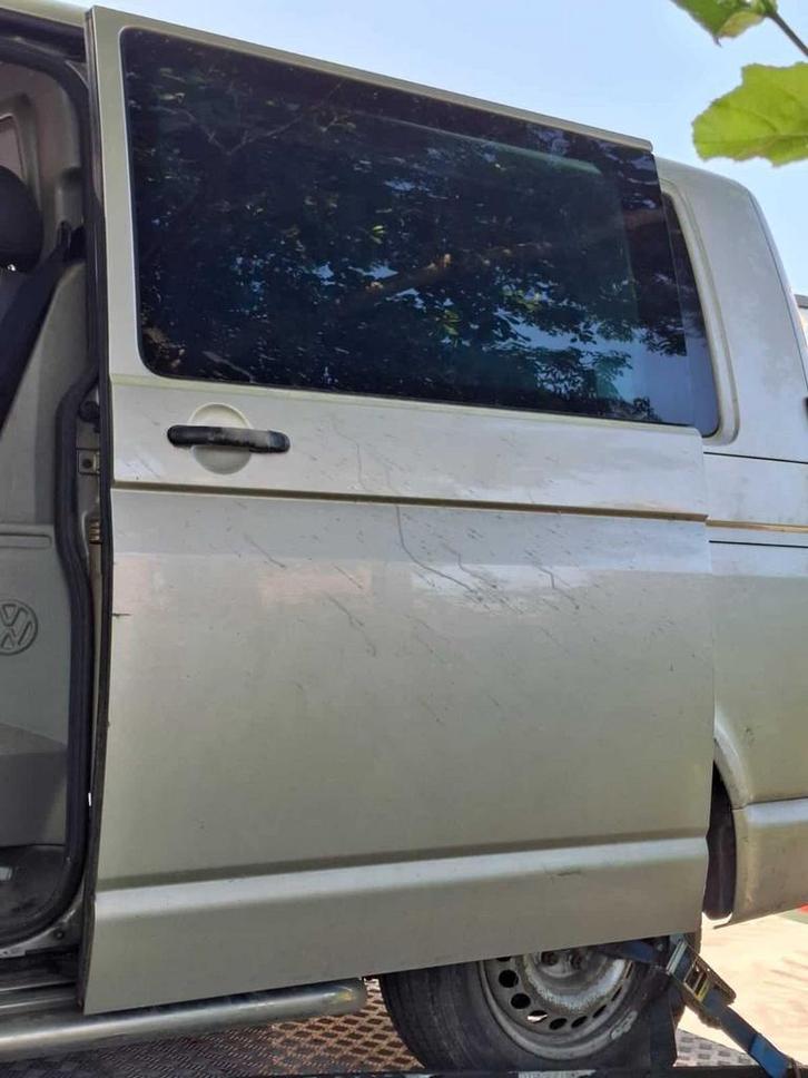 Schuifdeur links bestuurderskant Volkswagen Transporter T5, Auto-onderdelen, Carrosserie en Plaatwerk, Gebruikt, Volkswagen, Ophalen of Verzenden