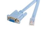 RJ45 To DB9 Console Cable - Blauw - tbv Cisco Routers, Nieuw, Ophalen of Verzenden
