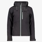 Mountain Peak gevoerde kinder softshell jas zwart maat 170/1, Verzenden, Nieuw