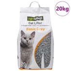 vidaXL Kattenbakvulling met babypoeder geur Bentoniet 20L, Dieren en Toebehoren, Verzenden, Nieuw