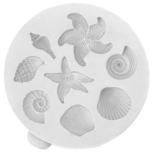 Katy Sue Mold Zeesterren en Schelpen, Hobby en Vrije tijd, Taarten en Cupcakes maken, Nieuw, Verzenden