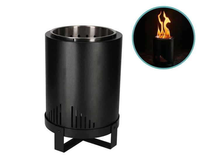 Norlander Vuurkorf Nolby - Metaal - Ø18 x 26 cm - Zwart, Tuin en Terras, Vuurkorven, Nieuw, Verzenden