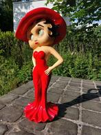 Beeld, Betty Boop in a festive dress with hat - 58 cm -, Antiek en Kunst