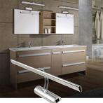 LED Spiegelverlichting - Schilderijverlichting Glans Chroom, Huis en Inrichting, Lampen | Wandlampen, Ophalen of Verzenden, Nieuw