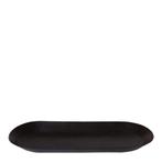 Kolibri Home | Plate oval - Ovale dienblad Ø30cm - Black, Verzenden