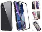 iPhone Xr 360° Magnetisch Hoesje Dubbelzijdig Glas, Ophalen of Verzenden, Nieuw