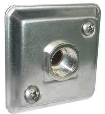 Bonfix gevelplaat (Buiten kranen, kranen & spoelbakken), Tuin en Terras, Buitenkranen, Nieuw, Ophalen of Verzenden