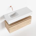MONDIAZ ANDOR 80cm toiletmeubel washed oak. LEX 80cm, Ophalen of Verzenden, Nieuw, Bad