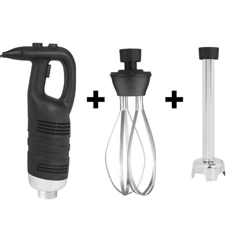 GGM Gastro | Staafmixer incl. mixerstaaf 300mm & Klopper - |, Witgoed en Apparatuur, Keukenmixers, Verzenden
