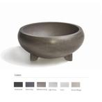 Opzet Wastafel Urbi et Orbi Bulbo Beton 40x18 cm Ivoor, Ophalen of Verzenden, Nieuw, Overige typen