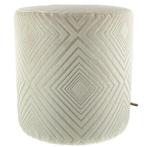 Poef Claudi Lobelle Off white - Ø 42x48cm, Nieuw