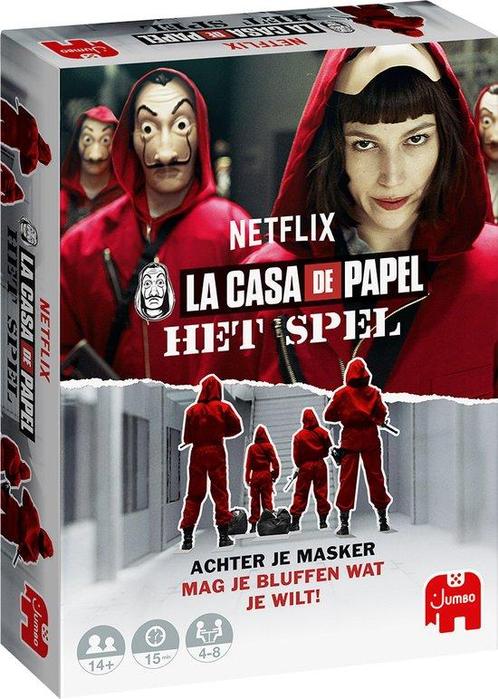 Jumbo La Casa de Papel - Kaartspel (Nieuw), Hobby en Vrije tijd, Gezelschapsspellen | Kaartspellen, Nieuw, Verzenden
