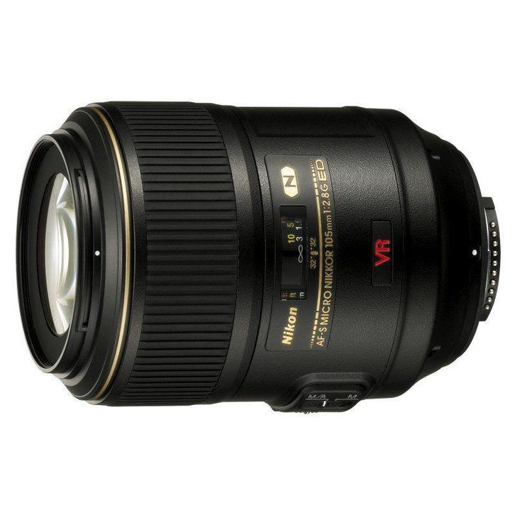 Nikon AF-S 105mm f/2.8 G VR Micro objectief - Tweedehands, Audio, Tv en Foto, Fotografie | Lenzen en Objectieven, Macrolens, Gebruikt