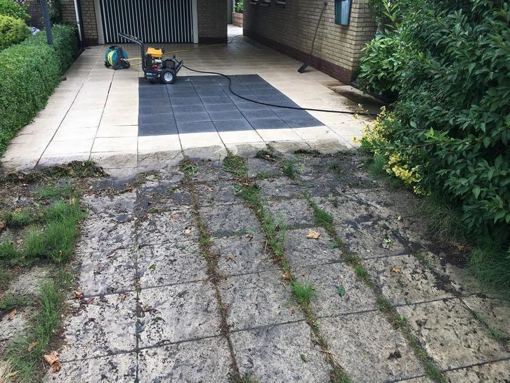 Professioneel laten Reinigen van uw Terrassen en Bestrating, Tuin en Terras, Tegels en Klinkers, Nieuw