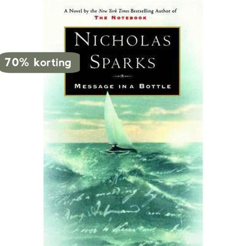 Message in a Bottle 9780446523561 Nicholas Sparks, Boeken, Overige Boeken, Gelezen, Verzenden