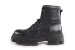 Bullboxer Veterboots in maat 37 Zwart | 10% extra korting, Kleding | Dames, Schoenen, Verzenden, Zwart, Overige typen, Zo goed als nieuw