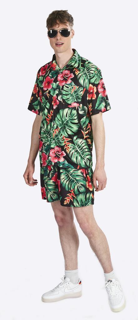Hawaii Kostuum Heren Makoa, Kleding | Heren, Carnavalskleding en Feestkleding, Nieuw, Ophalen of Verzenden