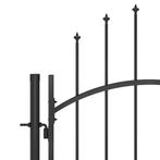 Poort 1x2,2 m staal zwart (Hekwerken, Tuin en Terras), Nieuw, Verzenden