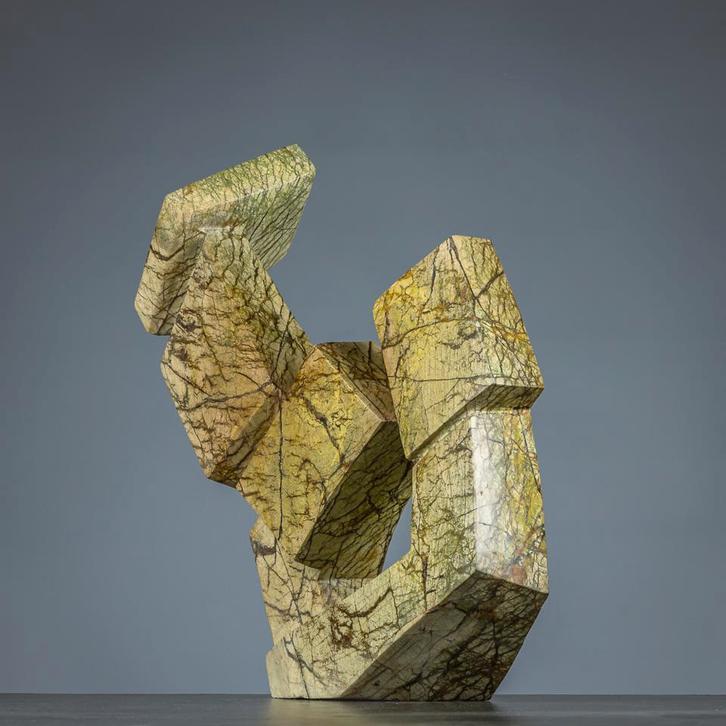 P.Cheva - Stracked faces -, Antiek en Kunst, Curiosa en Brocante, Ophalen of Verzenden