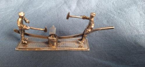 Miniatuur beeldje - .925 zilver, Antiek en Kunst, Antiek | Goud en Zilver