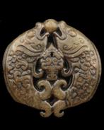 Rijkdomamulet - De twee gouden vissen - Geluk, voorspoed en, Antiek en Kunst, Antiek | Boeken en Bijbels